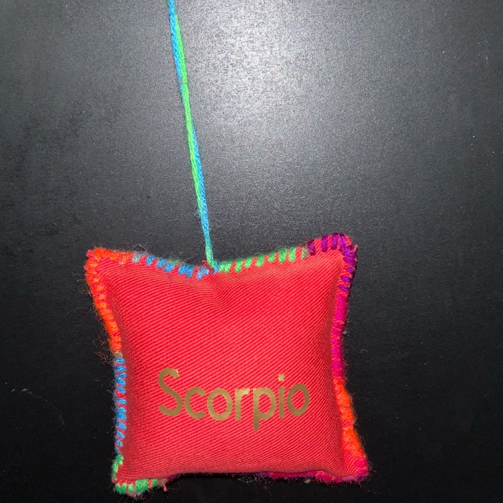 Scorpio Red Hanging Decor